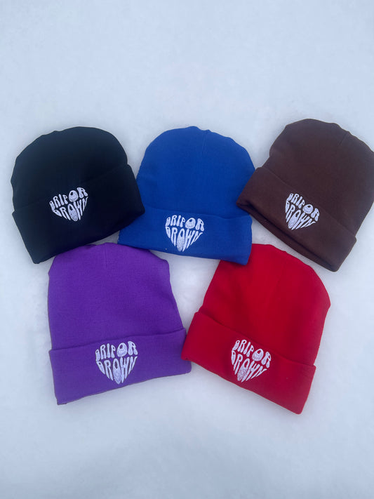 Drip Or Drown Satin lined Beanie - Drip Or Drown Apparel